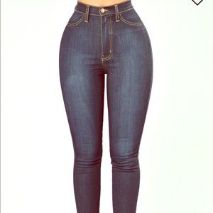 Fashion Nova Classic High Waisted Skinny Jeans